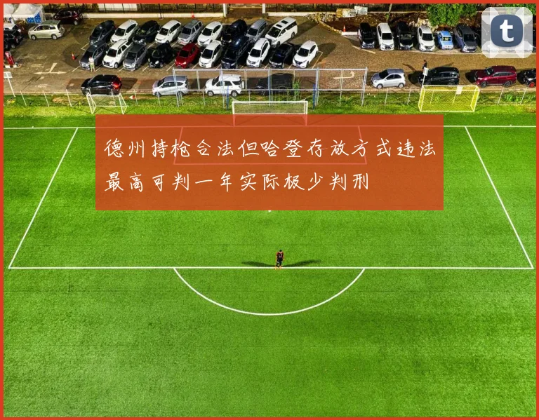 德州持枪合法但哈登存放方式违法最高可判一年实际极少判刑