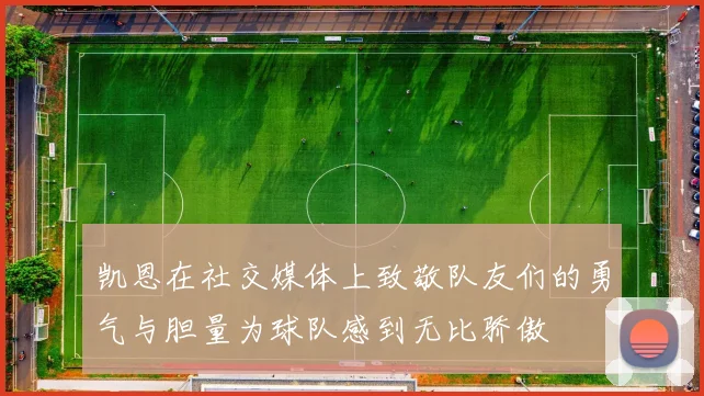凯恩在社交媒体上致敬队友们的勇气与胆量为球队感到无比骄傲
